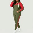 thumbnail image 4 of DAFEI Women's Jogging Set Two Piece Sportswear Sweatsuits for Women Silm Leg Sweatpant Tracksuit Matching Set, 4 of 7