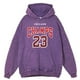 thumbnail image 3 of Sudadera con capucha vintage desgastada y lavada de Chicago Champs 23 Usa Team para hombre, moda, jersey de gran tamaño, ropa con capucha de otoño 100 % algodón, 3 of 4
