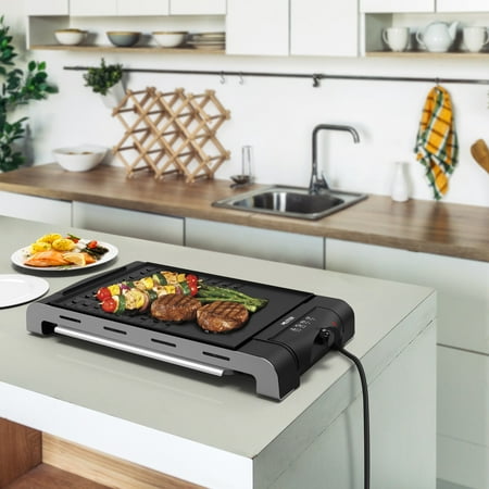 21 Countertop Electric Grill By Home Style Kitchen Tm Walmart Com