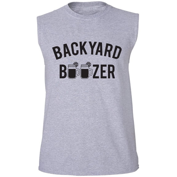 Backyard Boozer Adult Sleeveless Tee
