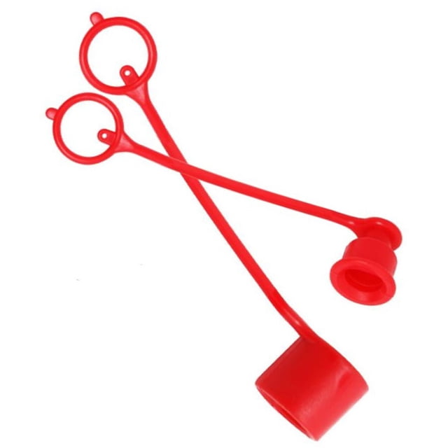 BTOER Oil Pressure Pipeline Dust Cap PVC Rubber Dust Cap Hydraulic Quick Connector Dust Cap Quick Coupler Dust Cap Accessories