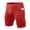 Red, variant on XDZJLR Blue Mens Casual Shorts Running Spandex Underwear With Pockets Workout Gym Athletic Sports Tight Shorts Mens Shorts Athletic M