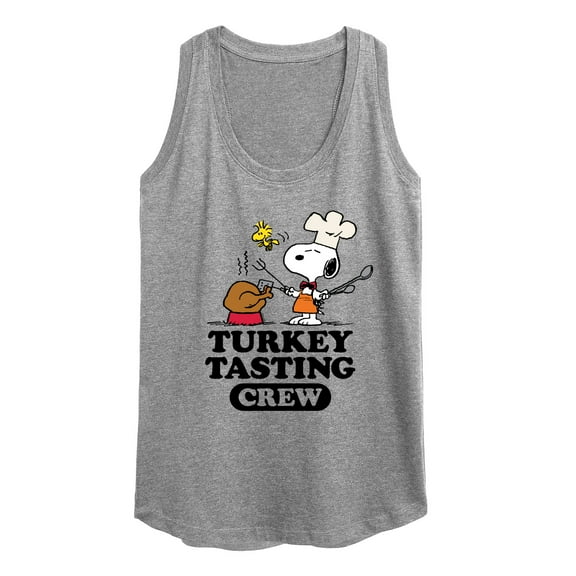Peanuts - Turkey Tasting Crew - Women's Racerback Tank Top