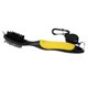 thumbnail image 1 of lucky3electronics Prettyia - Limpiador de cepillos para palos de golf con cerdas dobles Amarillo kusrkot Cepillo para palo de golf de doble cerda, 1 of 8