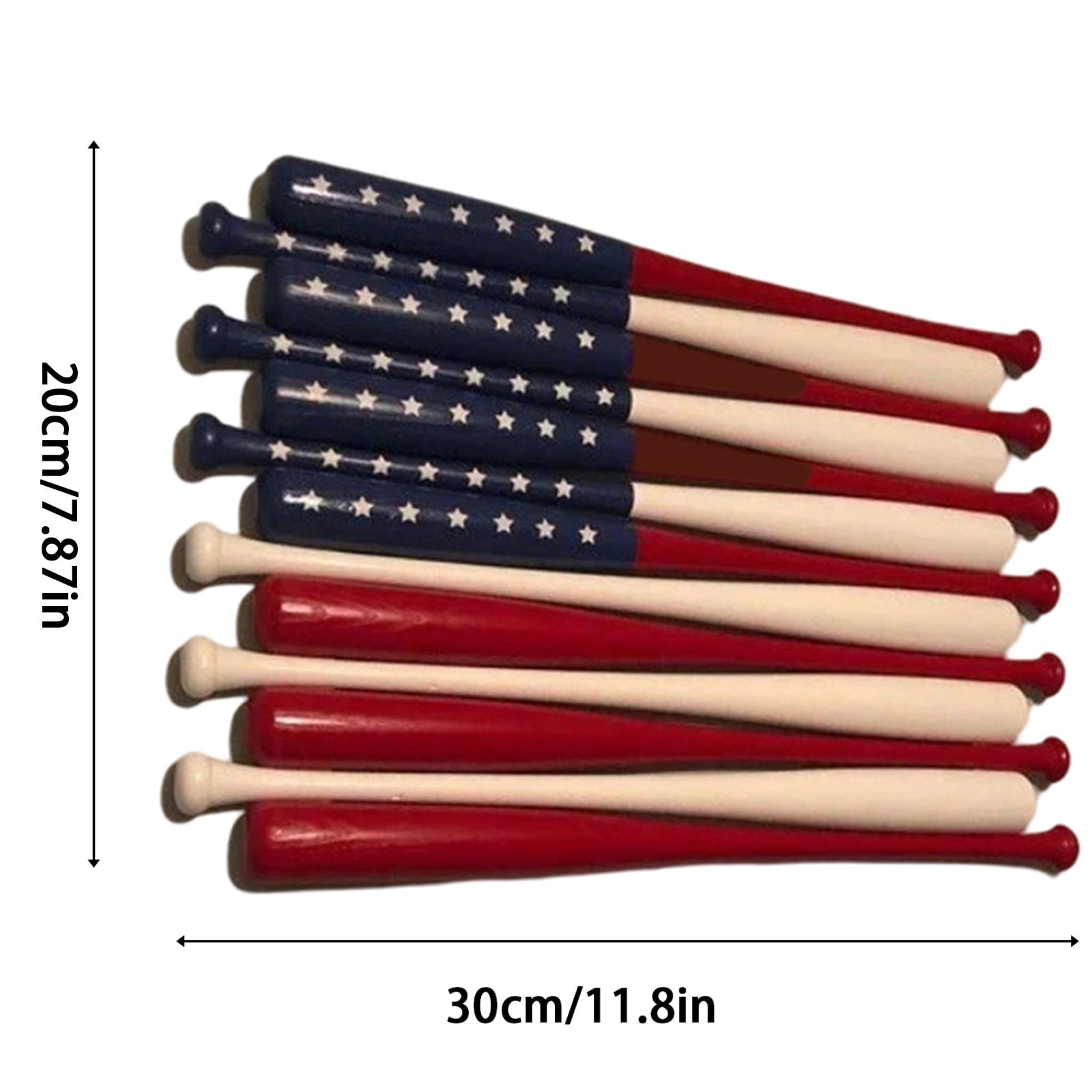 Baseball Bat Usa American Flag  Wall Hanging Tapestry Smooth Supple Multi-size 