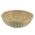 thumbnail image 4 of unbranded White Basket Bamboo Basket Lightweight Basket Handmade Basket 25.5x16.5cm, 4 of 8