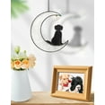 thumbnail image 3 of Dog Suncatcher, Dog Memorial Gifts Stained Glass Christmas Dog Memorial Ornaments Dog Suncatchers for Windows Hanging Loss of Dog Sympathy Gift for Dog Lovers Christmas Tree Decoration, 3 of 7