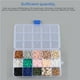 thumbnail image 3 of Arcilla Polimérica Redonda De Cuentas Planas De 26 Colorida Con Caja De Almacenamiento De 15 Rejillas, Cadena De Cuentas De Disco, Kit De Accesorios Diy Para Pulsera, Colgante, Collar2 Uds., Sweethay HA016364-00, 3 of 7