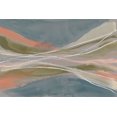 thumbnail image 2 of Goldberger, Jennifer 18x13 Black Ornate Wood Framed with Double Matting Museum Art Print Titled - Pastel Undulation II, 2 of 4