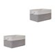 thumbnail image 1 of Moyic Limpieza de escritorio: artesanía exquisita para un área de trabajo ordenada y manijas que no requieren esfuerzo para el movimiento Blanco Mezcla Gris 31*21*13 2Conjunto, 1 of 6