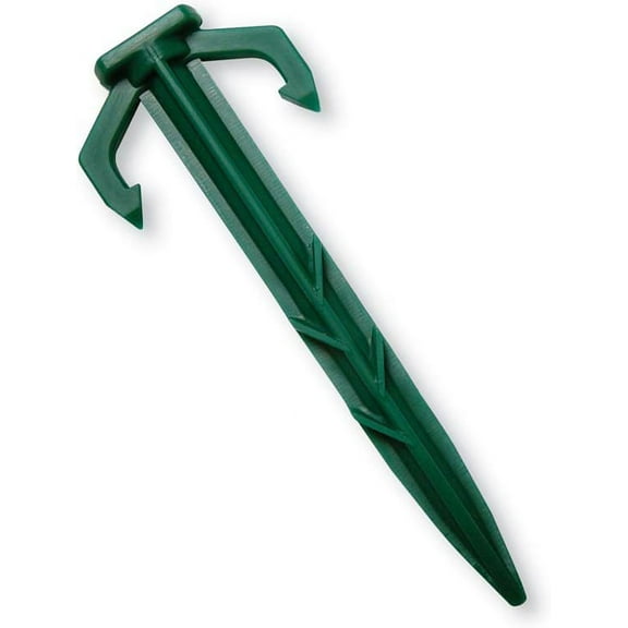 25 ct. Contractor Grade 4 Inch Biodegradable Stakes, Sod staples For Securing Weed Fabric, Landscape Fabric, Netting, and Blanket