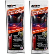 ORION Safety Products 15 Minute Road Flares (1 Pack of 3 Flares) - 2 Pack 3153-012A