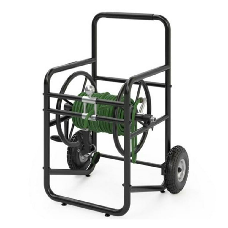 Suncast Professional Portable 200' Garden Hose Reel Cart w/Wheels (3 Pack)  