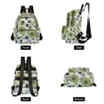 thumbnail image 4 of FORMRS Mini Backpack Purse for Women Quilted Travel Daypack Casual Shoulder Bag, Retro Flower Print, 4 of 7