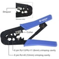 Crimping Tool, Crimp, Cut, And Strip Tool, For Any or