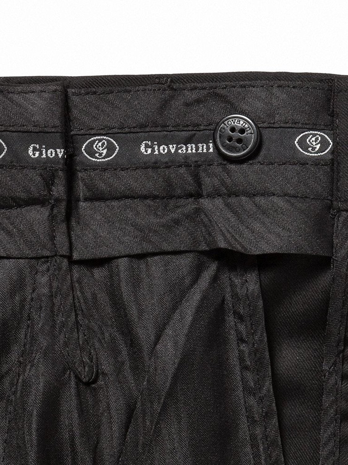 Details about   Bocaccio Uomo Boy's Black Flat Front Dress Pants with a Black Belt Sizes 4-20 