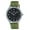 Green, variant on Men’s Black Dial Gold Tone Watch with Leather Strap - MTP-VT01L-1B2UDF