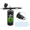 thumbnail image 3 of Kit de aerógrafo USB recargable Compresor de aerógrafo portátil Bomba de pulverización dual, 3 of 8