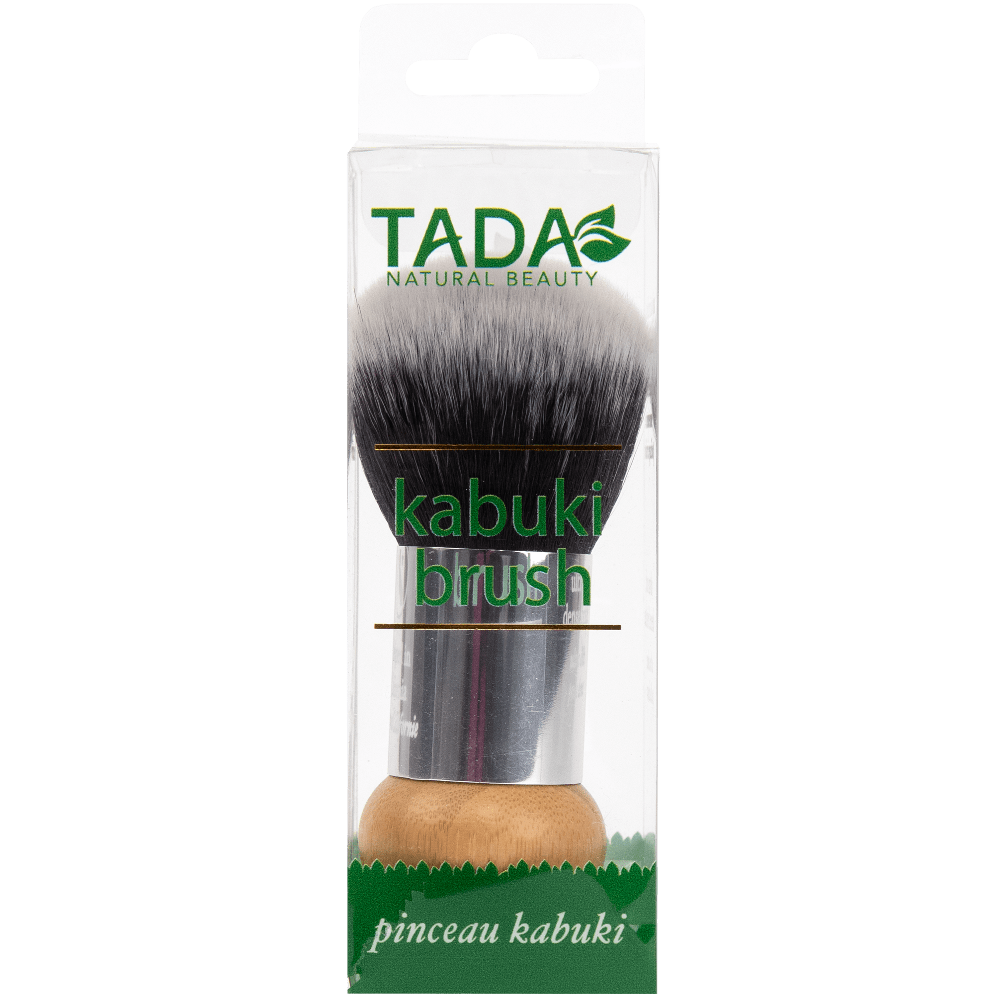 TADA Natural Beauty Kabuki Brush for Foundation Powder Blush & Bronzer