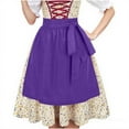 thumbnail image 3 of Jsaierl Oktoberfest Dress for Women Vintage Medieval Victorian Gothic Maxi Dresses Cosplay Costumes Peasant Steampunk Ball Gown Halloween Costumes, 3 of 10