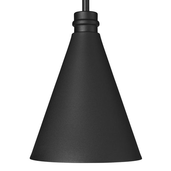 Millennium Lighting 86103-TBK Axston 8" Wide Outdoor Pendant - Black