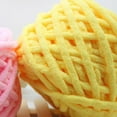 thumbnail image 4 of Baohd Cotton Blend Polyester Knitting Yarn Weaving Crochet Thread Scarf Sweater Knitting Accessories, Yellow, 4 of 7