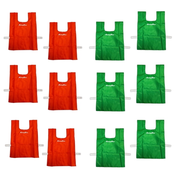 Going One Chasubles Junior en Polyester - Gilets d'Entraînement Sportifs pour la Pratique du Soccer, du Hockey, du Basketball, du Volleyball et du Soccer, Ensemble de 12