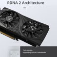 thumbnail image 3 of Tarjeta gráfica para juegos Yeston RX6600XT-8G D6 GA con memoria 8G/128bit/GDDR6, 3 of 8