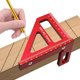 thumbnail image 3 of Transportador Cuadrado Para Carpintería, Regla De Línea De Dibujo, Herramienta De Medición, Diseño Triangular, Trazador De 45 Y 90 Para Ingeniero Carpintero, 3 of 7