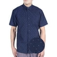 thumbnail image 5 of Visive Mens Big And Tall Short Sleeve Button Shirt, Printed Fish Shirts, 5 of 6