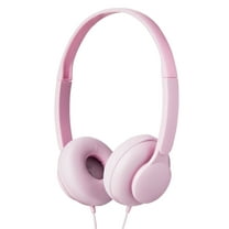 onn On-Ear Headphones, Pink