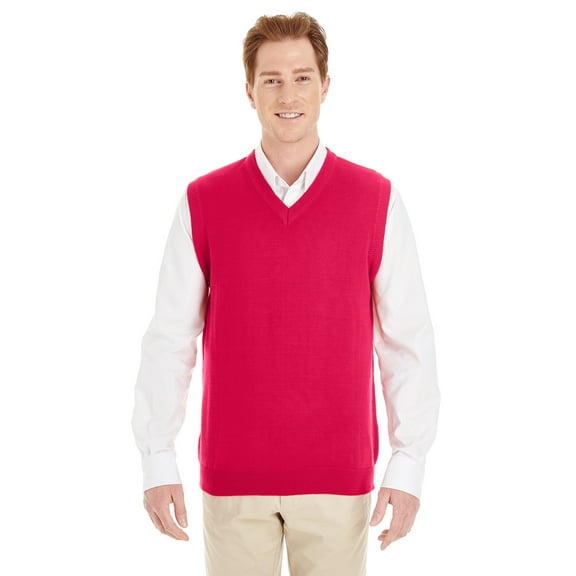 Harriton Men's Pilbloc™ V-Neck Sweater Vest