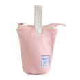 thumbnail image 1 of Estuche de peluche para lápices, organizador para dormitorio, estuche portátil para bolígrafos, papelería para adultos Rosa, 1 of 9