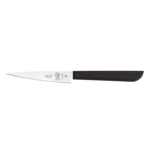 Cuchillo para trinchar comercial Mercer Culinary Millennia de 4" (negro)