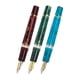 thumbnail image 3 of Hongdian-pluma estilográfica N1S, pluma acrílica de pistón, caligrafía exquisita, suministros de oficina escolar, plumas retro de 0,5mm, Punta EF, azul, rojo y verde, 3 of 4