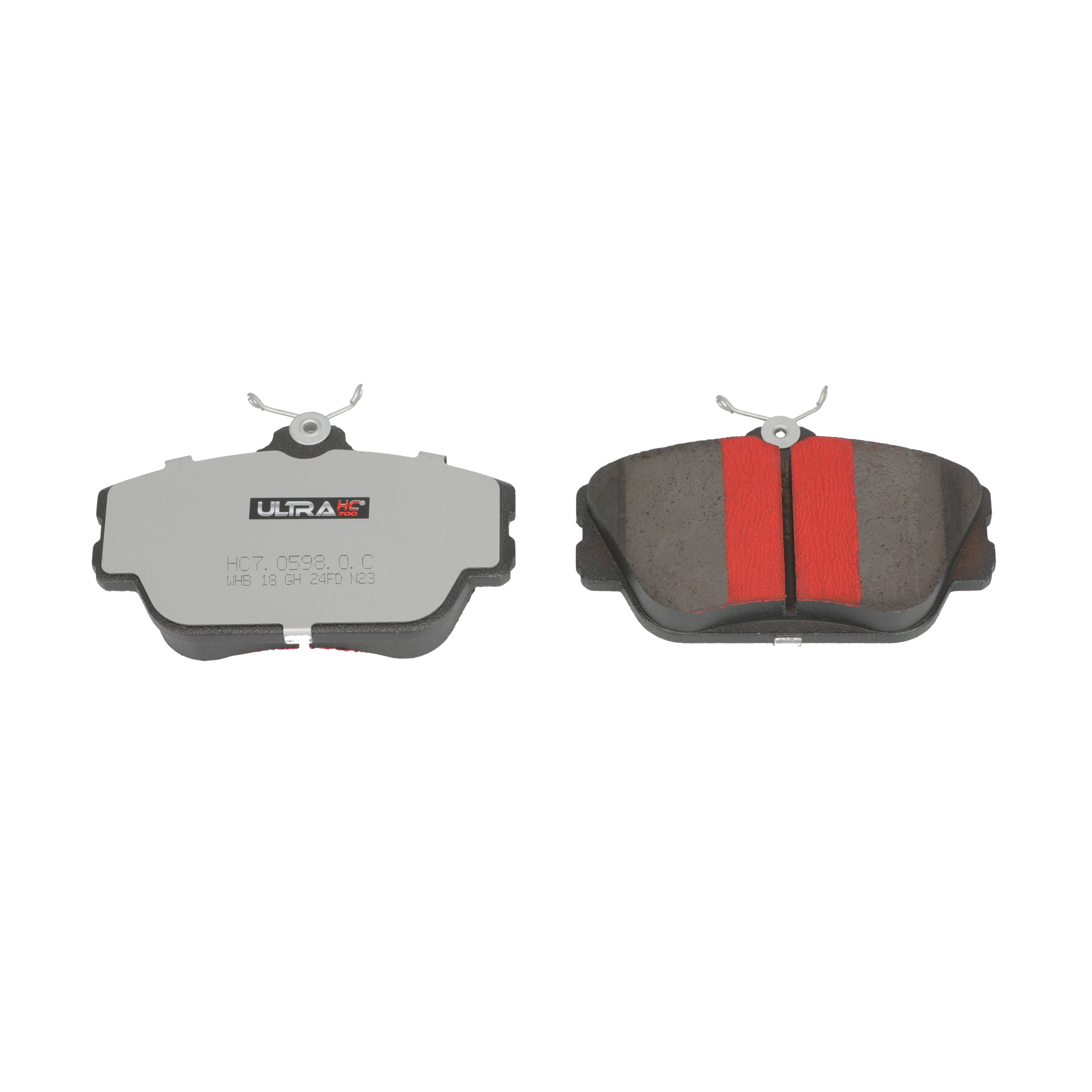 UltraHC 700 Brake Pad Set, Front HC7.0598.0.C, Lincoln Continental 2002-1995