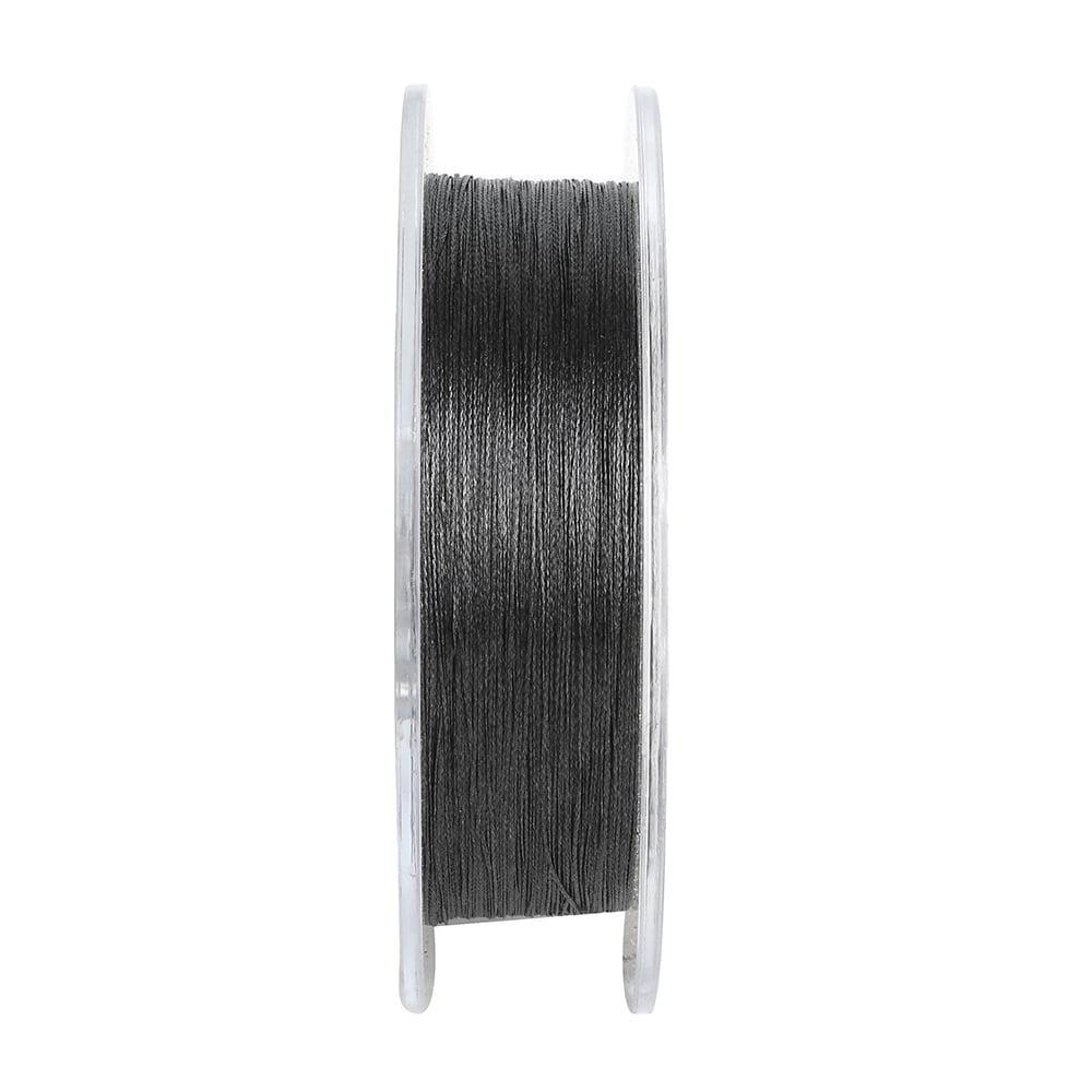 HERCULES Super Strong 100M 109 Yards Braided Fishing Line 10 LB Test for Saltwater Freshwater PE Braid Fish Lines 4 Strands - Black, 10LB (4.5KG), 0.12MM