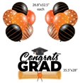 thumbnail image 3 of VictoryStore Congrats Grad Orange Graduation Yard Decoration Display, Outdoor Orange Graduation Decoration Display 11 Piece Set 20025G, 3 of 9