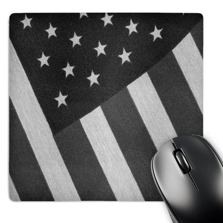 3dRose  Cloth American Flag Black n White  MousePad price history on PriceWatchPro