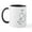 White/Black Inside, variant on CafePress - THC Symbol (Tetrahydrocannabinol) Mug - 11 oz Ceramic Mug - Novelty Coffee Tea Cup
