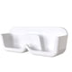 thumbnail image 1 of Ounissouiy Soporte de gafas autoadhesivo de plástico, solución que ahorra espacio para un fácil acceso a las gafas Almacenamiento y organización del hogar Blanco, 1 of 6