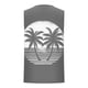 thumbnail image 3 of Camiseta sin mangas de cuello redondo para hombre, informal, a la moda, sin mangas, con estampado, blusa deportiva de cuello redondo para hombre, 3 of 4