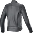 thumbnail image 2 of Alpinestars Stella Dyno Womens Leather Motorcycle Jacket Black/Gray XS, 2 of 2