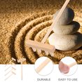 thumbnail image 3 of EXHUMKY 5Set Sand Table Rakes for Stress Relief and Mind Calming in Gardens and Sandboxes Meditation, 3 of 5
