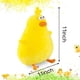thumbnail image 2 of 11 Inch Fat Chicken Plush, Funny Creative Plump Cute Soft Plushie Yellow Plush Big Eyes Chicken Cartoon Pillow Plushies Gifts for Kids, 2 of 4