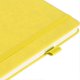 thumbnail image 1 of A5 Lined Notebook Portable PU Leather Hardcover Notebook with Elastic Strap for Business School Yellow, 1 of 3