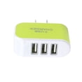 thumbnail image 3 of Adaptador de pared de viaje Methold 3 puertos USB Verde, 3 of 6