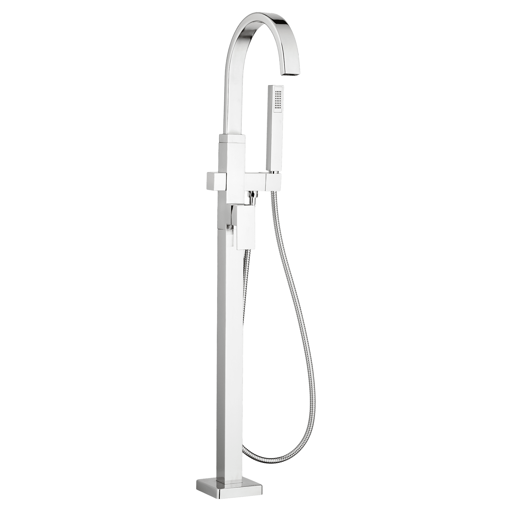American Standard Contemporary Square Freestanding Tub Faucet In