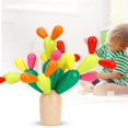 thumbnail image 4 of Wchiuoe Balancing Cactus Toy, Building Block Toy, Puzzle Toy Hand-eye Coordination Training For Kids Educational Toy, 4 of 8