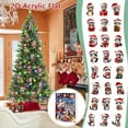 thumbnail image 4 of Cat Advent Calendar 2025 with 24 Cat Figurines Christmas Holiday Cat Ornaments for Tree Home Décor Cat Owners Acrylic Kitten Pendant Countdown Calendar Animal Lover Gift, 4 of 9